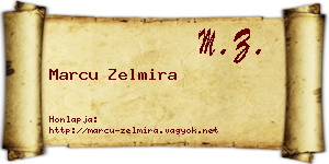 Marcu Zelmira névjegykártya